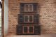 International Furniture Direct Pueblo Black 80" Stackable TV Stand-3