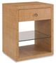 Century® Curate Charleston Sand Small Nightstand-0