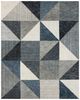 Karastan® Bowen By Drew & Jonathan Home Oblique Blue 8'x10' Area Rug-0