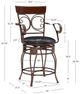 Powell® Bria Brown/Dark Bronze Counter Stool-2