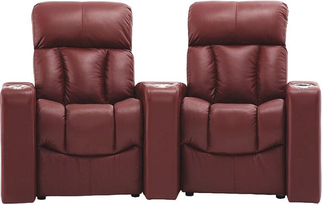 Palliser® Furniture Customizable Paragon 2-Piece Power Reclining Home Theater Seating with Wedge Arm-1