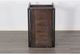 Sunny Designs™ Tyler French Brown Chairside Table with Black Metal Frame-3