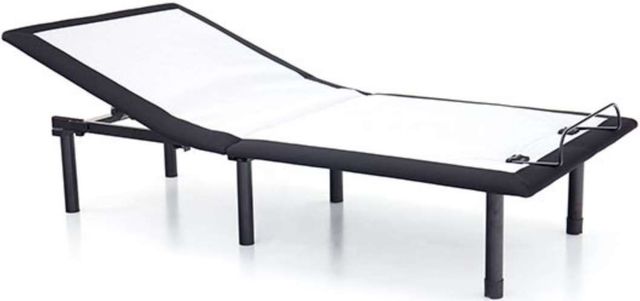 Furniture of America® Somnerside I Black/White Adjustable Full Bed Base-0
