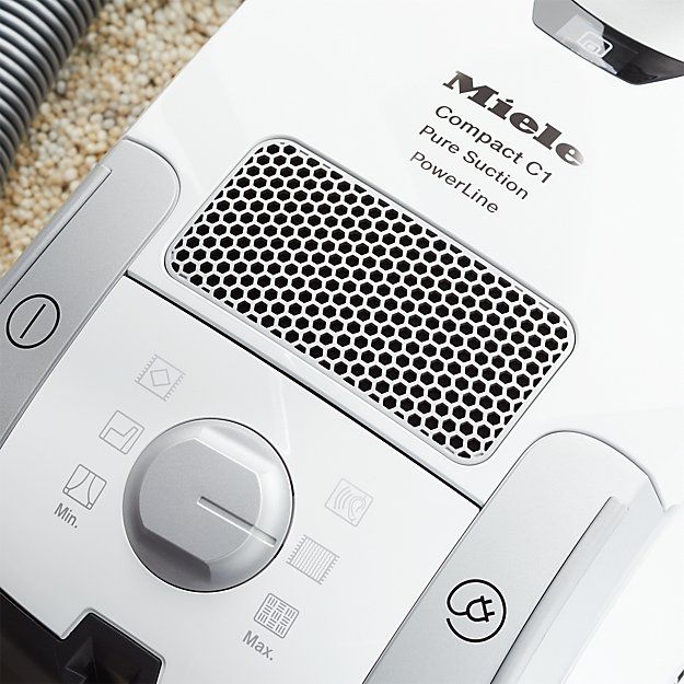 Miele Vacuum Compact C1 Pure Suction Lotus White Canister Vacuum-1