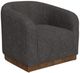 International Furniture Direct Suomi Gray Arm Chair-0
