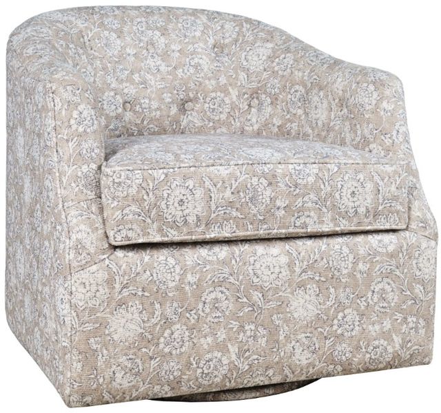 Jofran Inc. Lottie Sand Swivel Chair-0