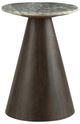 Signature Design by Ashley® Waltnor Marble Top End Table with Brown Base-0