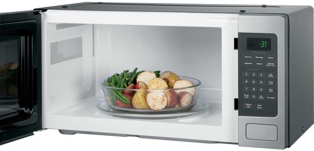 GE Profile™ 1.1 Cu. Ft. Stainless Steel Countertop Microwave-1