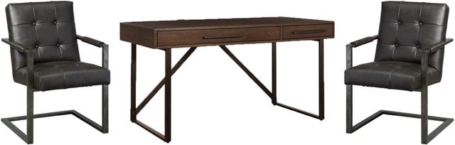 Signature Design by Ashley® Starmore 3-Piece Brown Home Office Set-0