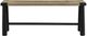 Signature Design by Ashley® Acerman Black/Natural Accent Bench-1