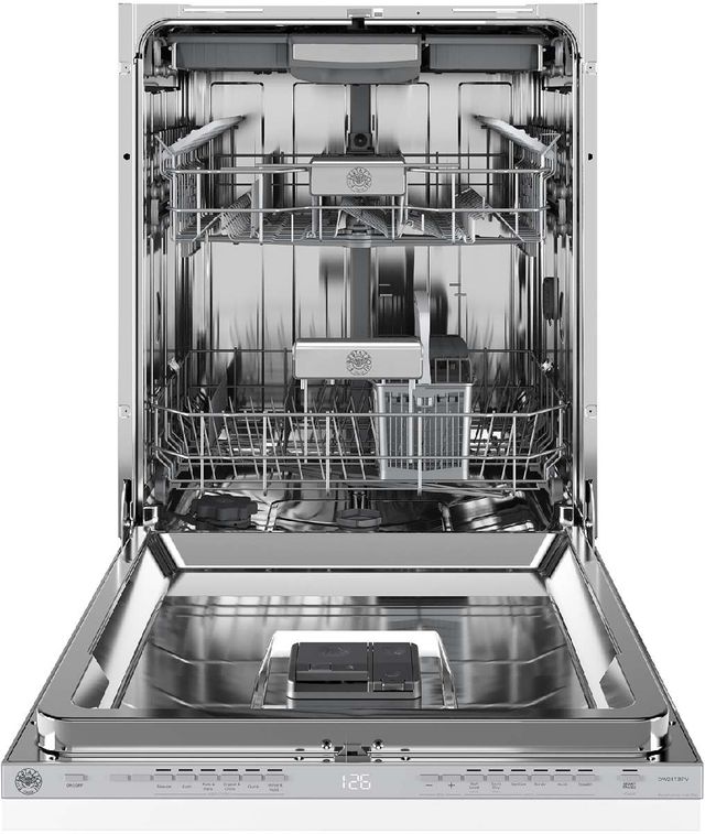 Bertazzoni 24" Panel Ready Top Control Built In Dishwasher-0