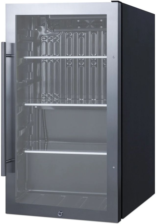 Summit® 19" 3.1 Cu. Ft. Stainless Steel Outdoor Beverage Center-2