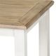 Liberty Furniture Summerville Wirebrushed Gray End Table with Soft White Wash Base-3
