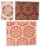A & B Home Geogiana 3-Piece Black/Orange/White Notebook Set-0