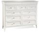 Handstone Monticello 11 Drawer Double Dresser-0