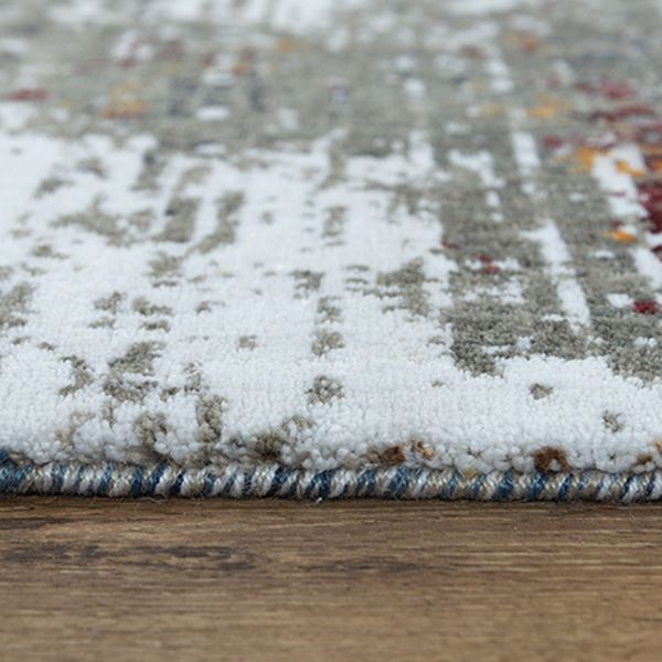 Rizzy Home Signature Gray 5'x8' Rectangular Rug-4
