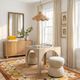 TOV Furniture Tomlin Tan Game Ottoman-1