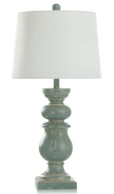 Stylecraft Cibali Blue/White Table Lamp -0