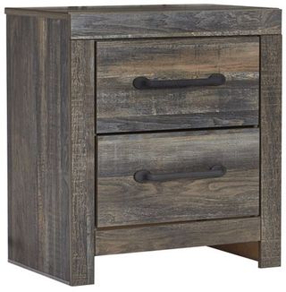 Signature Design by Ashley® Drystan Brown Rustic Nightstand