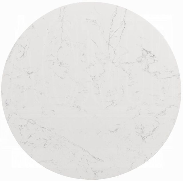 ACME Furniture Jaramillo White Natural Coffee Table with Black Base-3