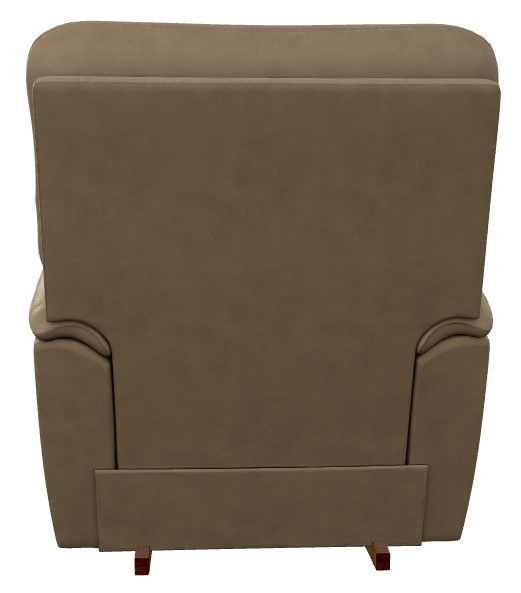 La-Z-Boy® Trouper Silt Power Rocking Recliner with Headrest and Lumbar-3