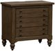 Liberty Furniture Americana Farmhouse Dusty Taupe Bedside Chest with Charging Station-0