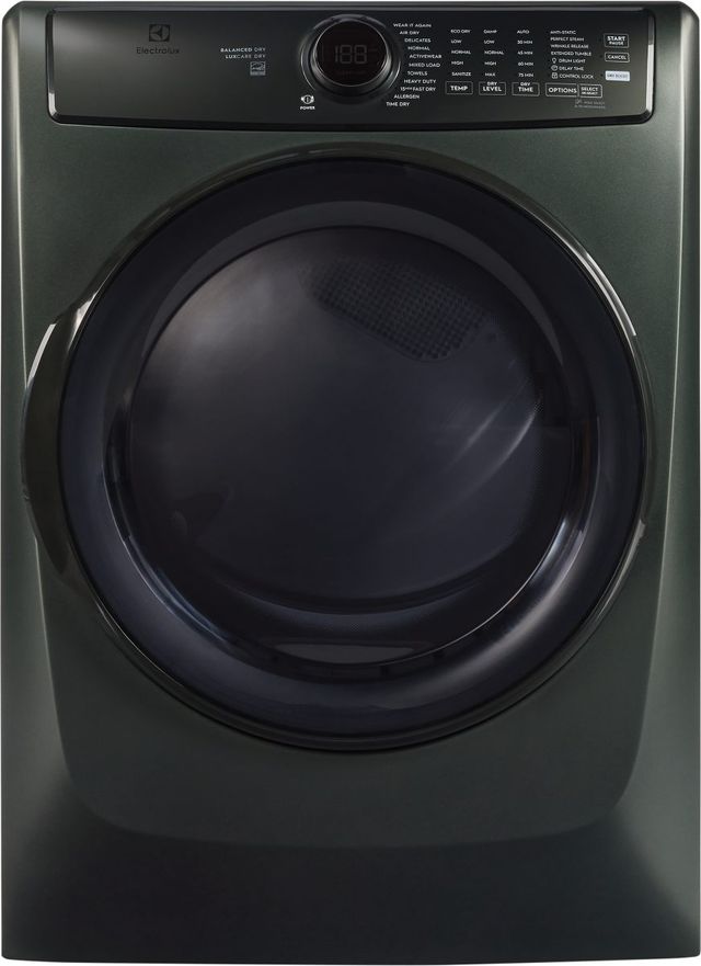 Electrolux® Alpine Green Front Load Washer & Electric Dryer Laundry Pair-2