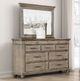 Furniture of America® Philomath 4-Piece Aged Oak Queen Bedroom Set-3