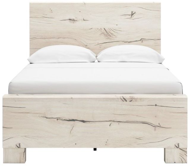 Benchcraft® Lawroy Light Natural Full Panel Bed-1