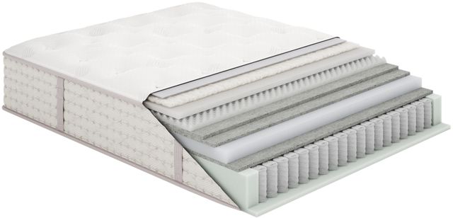 Aireloom® Preferred Streamline™ 15" Wrapped Coil Plush Tight Top Full Mattress-3