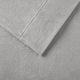 Olliix by True North by Sleep Philosophy 4 Piece Grey Queen Micro Fleece Sheet Set-1