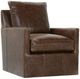 Rowe® Customizable Lilah Leather Swivel Chair-0