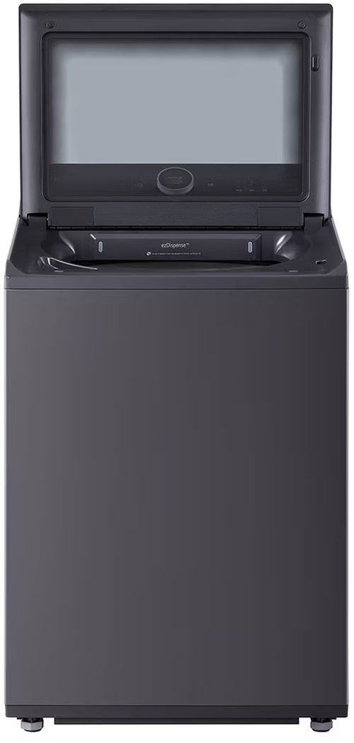 LG 6.3 Cu. Ft. Essence Black Impeller Top Load Washer with ezDispense™-1