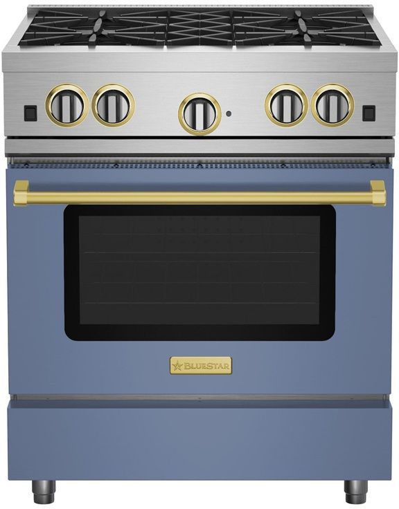 BlueStar® Culinary Series 30" Custom Pro Style Gas Range-0