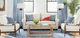 Bassett® Furniture Alexander Straw Roll Arm Sofa-2