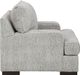 Benchcraft® Mercado Pewter Chair and a Half-2