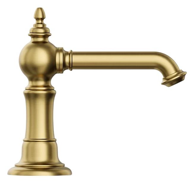 KOHLER® Artifacts® Vibrant Brushed Moderne Brass Single-Handle Bathroom Sink Faucet-2