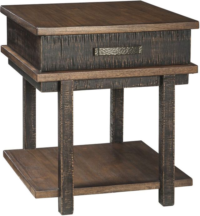 Signature Design by Ashley® Stanah Brown End Table-0