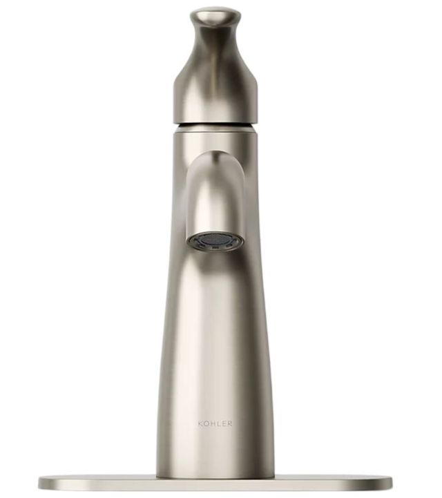 KOHLER® Simplice® Vibrant Brushed Nickel 1.0 GPM Single-Handle Bathroom Sink Faucet-1