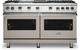 Viking® 5 Series 60" Pacific Grey Pro Style Natural Gas Range with 12" Griddle and 12" Grill-0