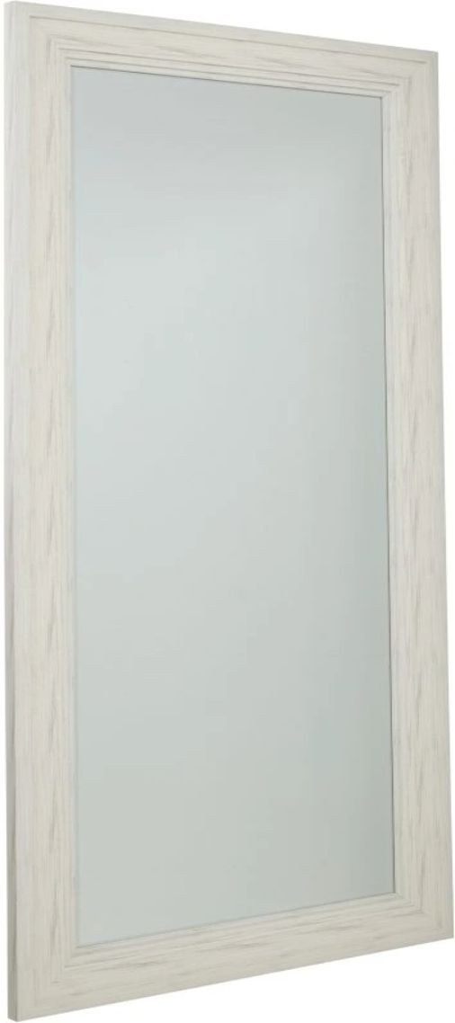 Signature Design by Ashley® Jacee Antique White Floor Mirror-1