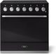 AGA™ Mercury 36" Ash Black Pro Style Induction Range-0