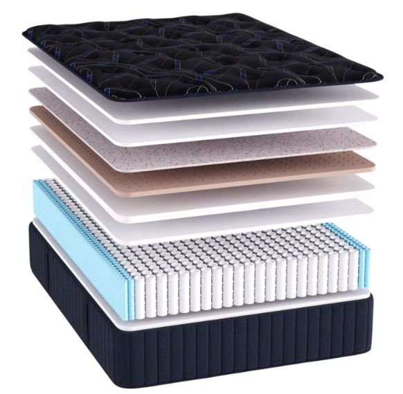 Southerland™ American Sleep® Archer 14.5" Wrapped Coil Luxury Medium Firm Tight Top Queen Mattress-1
