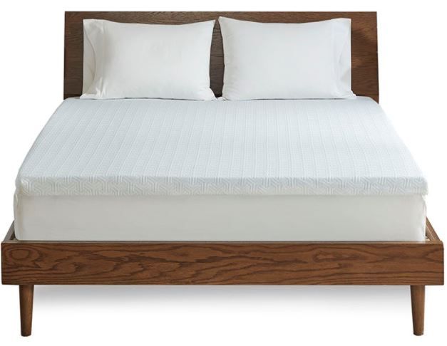 Olliix by Sleep Philosophy White 2" King Gel Memory Foam with 3M Cover-0