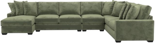 Corinthian Furniture Rayne 4-Piece Pamela Agate U-Shape Chaise Sectional-0