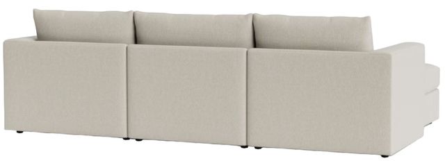 Bassett® Furniture Customizable Beckham 4-Piece Track Arm Modular Sectional -3