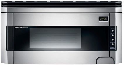 Sharp® Carousel® 1.5 Cu. Ft. Stainless Steel Over The Range Microwave Oven-0