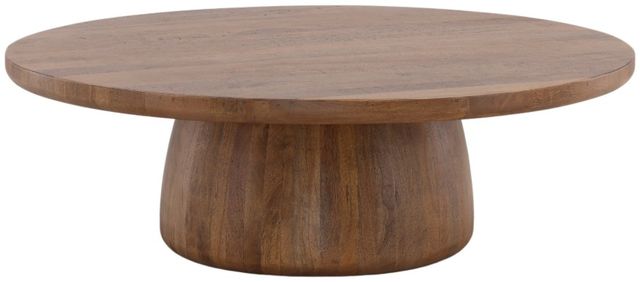 Dovetail Furniture Armstrong Brown Coffee Table-0