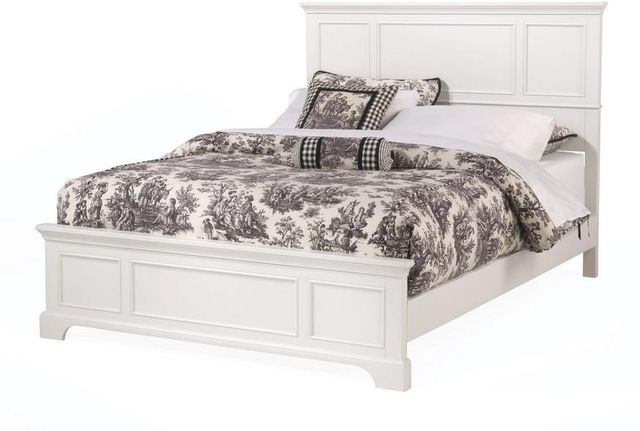 Homestyles® Naples Off-White Queen Bed-1
