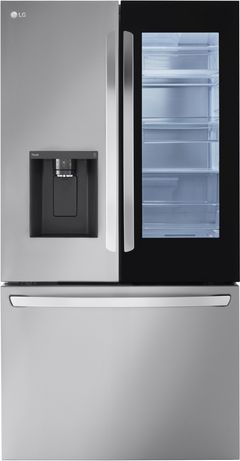 LG 36 in. 25.5 Cu. Ft. PrintProof™ Stainless Steel Smart InstaView® Counter Depth French Door Refrigerator